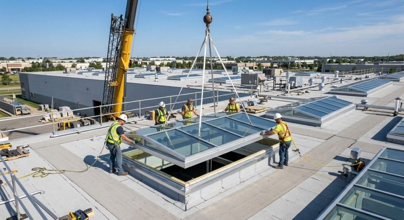 Commercial Skylight Renovation in Seattle, WA