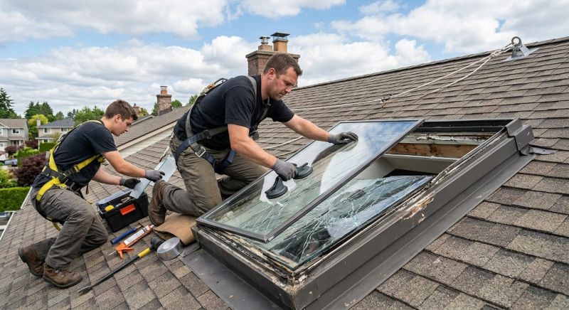 Skylight Glass Replacement in Bellevue, WA