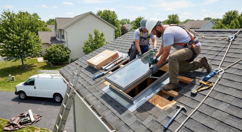 Vented Skylight Installation in Gig Harbor, WA