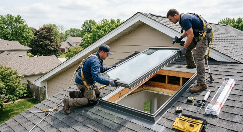 Roof Skylight Installation in Renton, WA