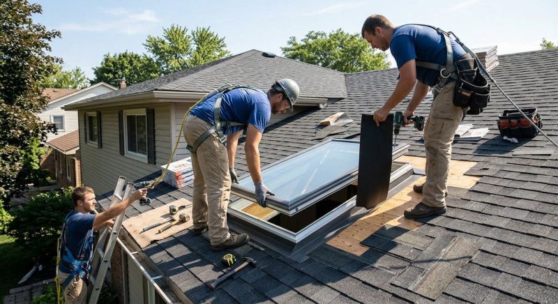 Roof Skylight Installation in Puyallup, WA